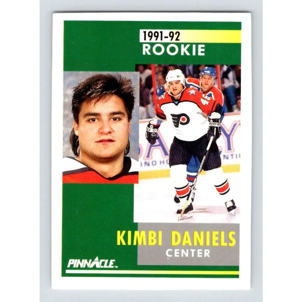 1991-92 Pinnacle #336 Kimbi Daniels NM-MT Philadelphia Flyers Hockey Card