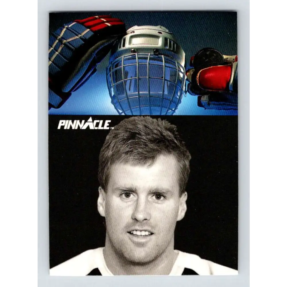 1991-92 Pinnacle #413 Dave Hannan SL NM-MT Toronto Maple Leafs Hockey Card