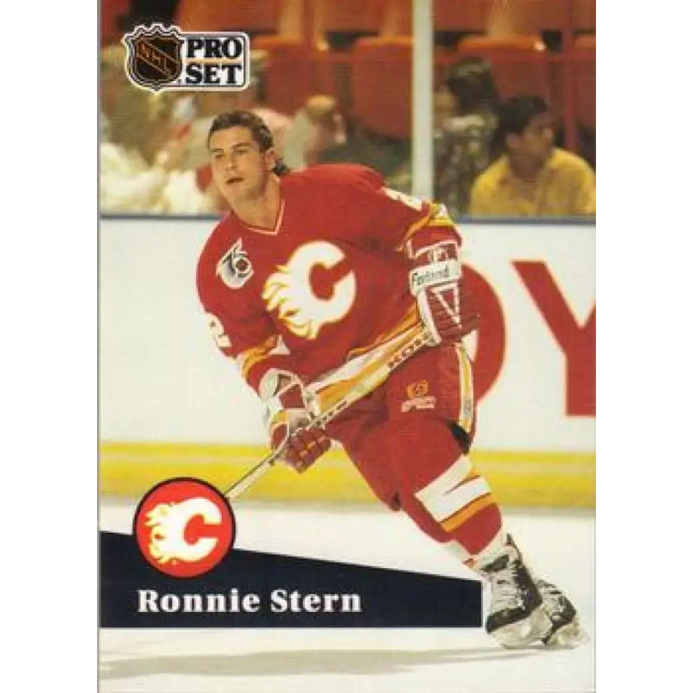 1991-92 Pro Set #362 Ronnie Stern NM-MT Calgary Flames Hockey Card