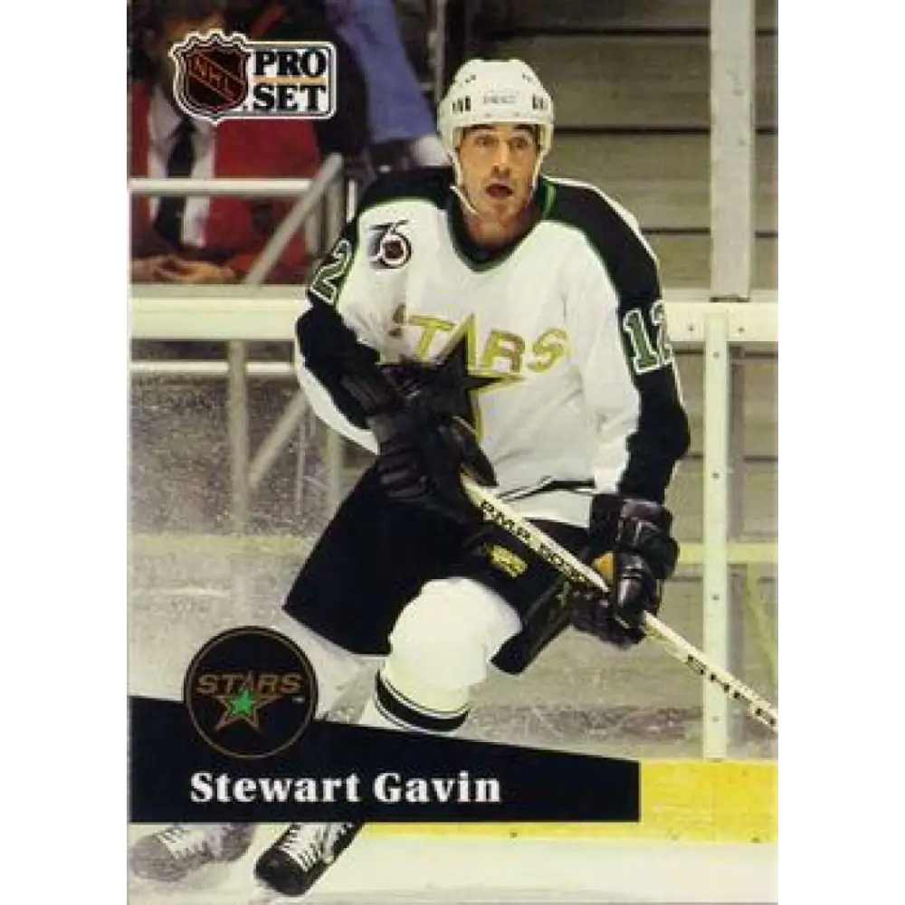 1991-92 Pro Set #404 Stewart Gavin NM-MT Minnesota North Stars Hockey Card
