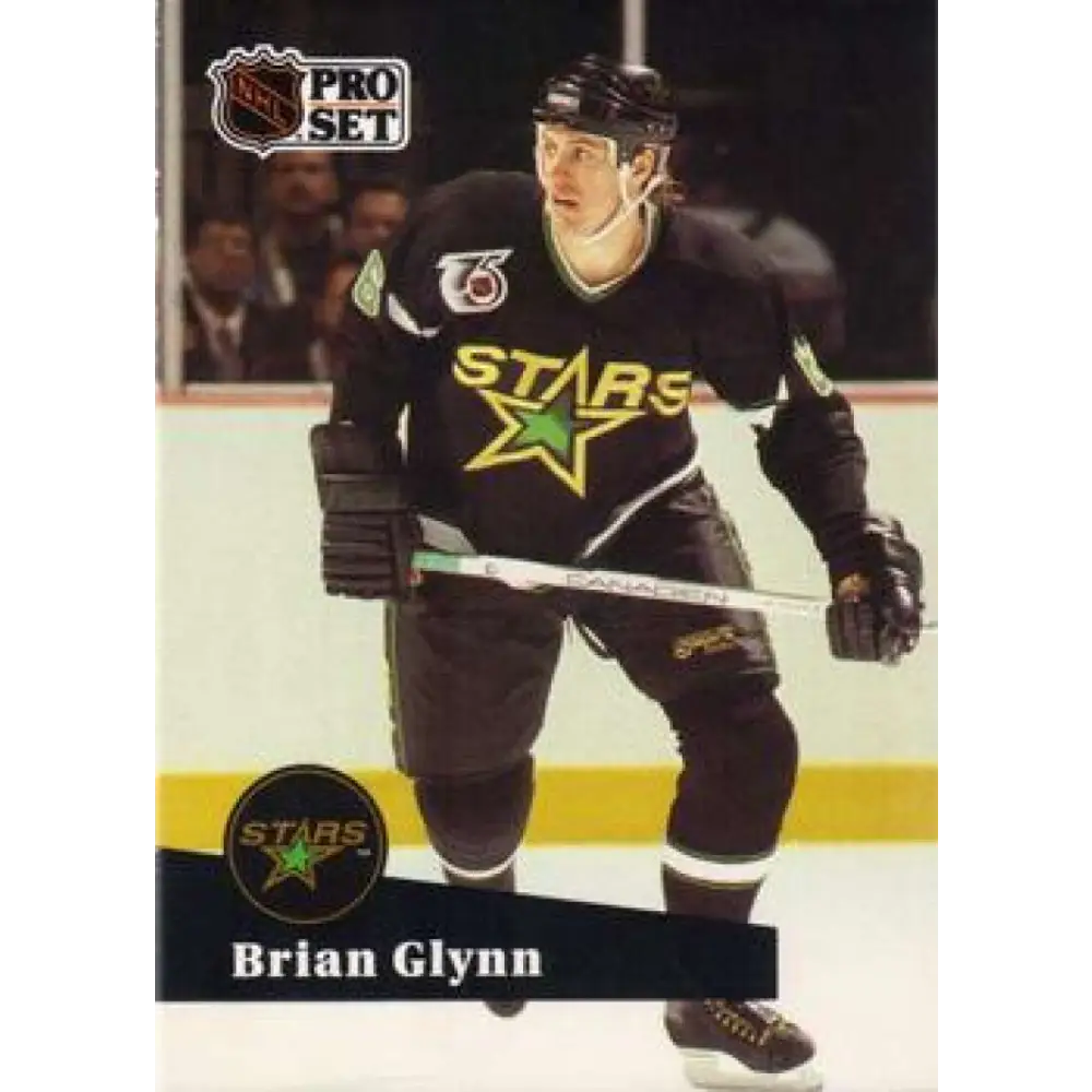 1991-92 Pro Set #406 Brian Glynn NM-MT Minnesota North Stars Hockey Card
