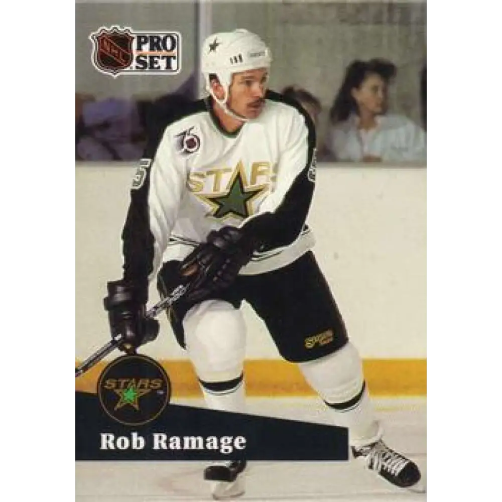 1991-92 Pro Set #407 Rob Ramage NM-MT Minnesota North Stars Hockey Card