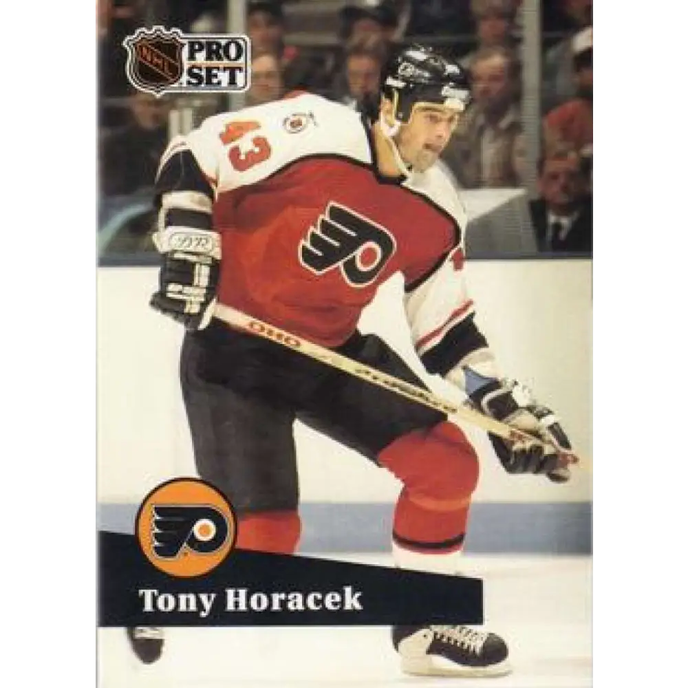 1991-92 Pro Set #455 Tony Horacek NM-MT Philadelphia Flyers Hockey Card
