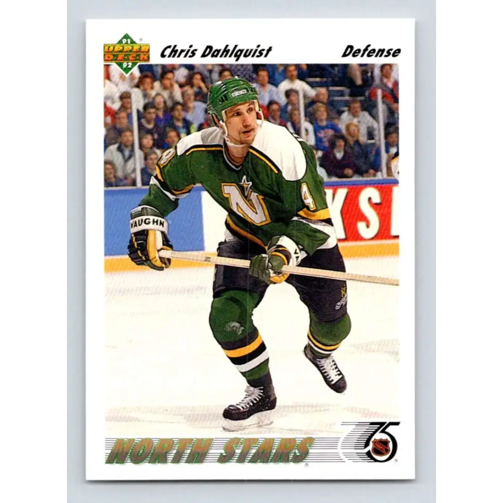 1991-92 Upper Deck #307 Chris Dahlquist NM-MT Minnesota North Stars Hockey Card