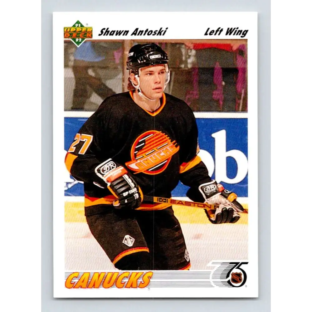 1991-92 Upper Deck #351 Shawn Antoski NM-MT Vancouver Canucks Hockey Card