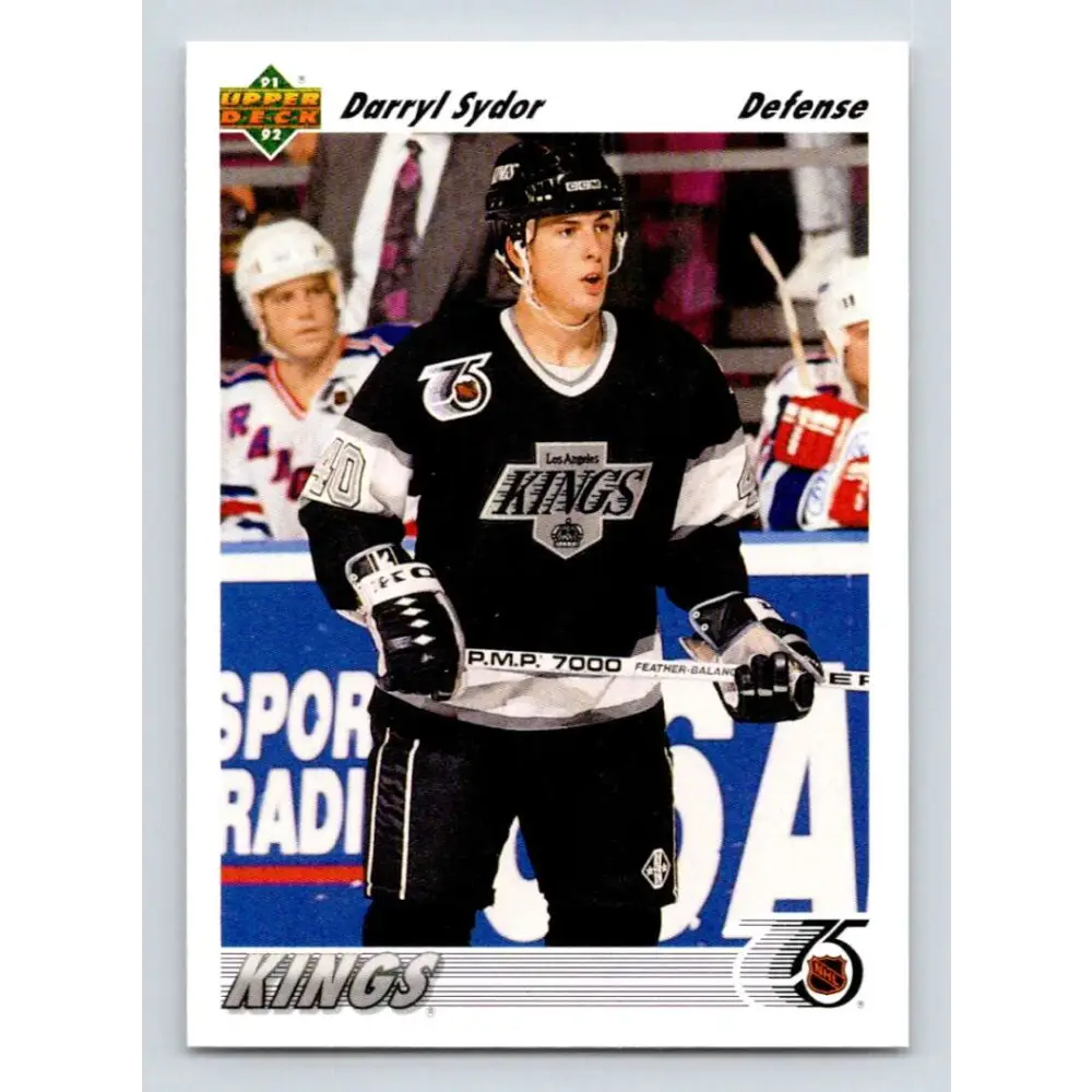 1991-92 Upper Deck #549 Darryl Sydor NM-MT Los Angeles Kings Hockey Card