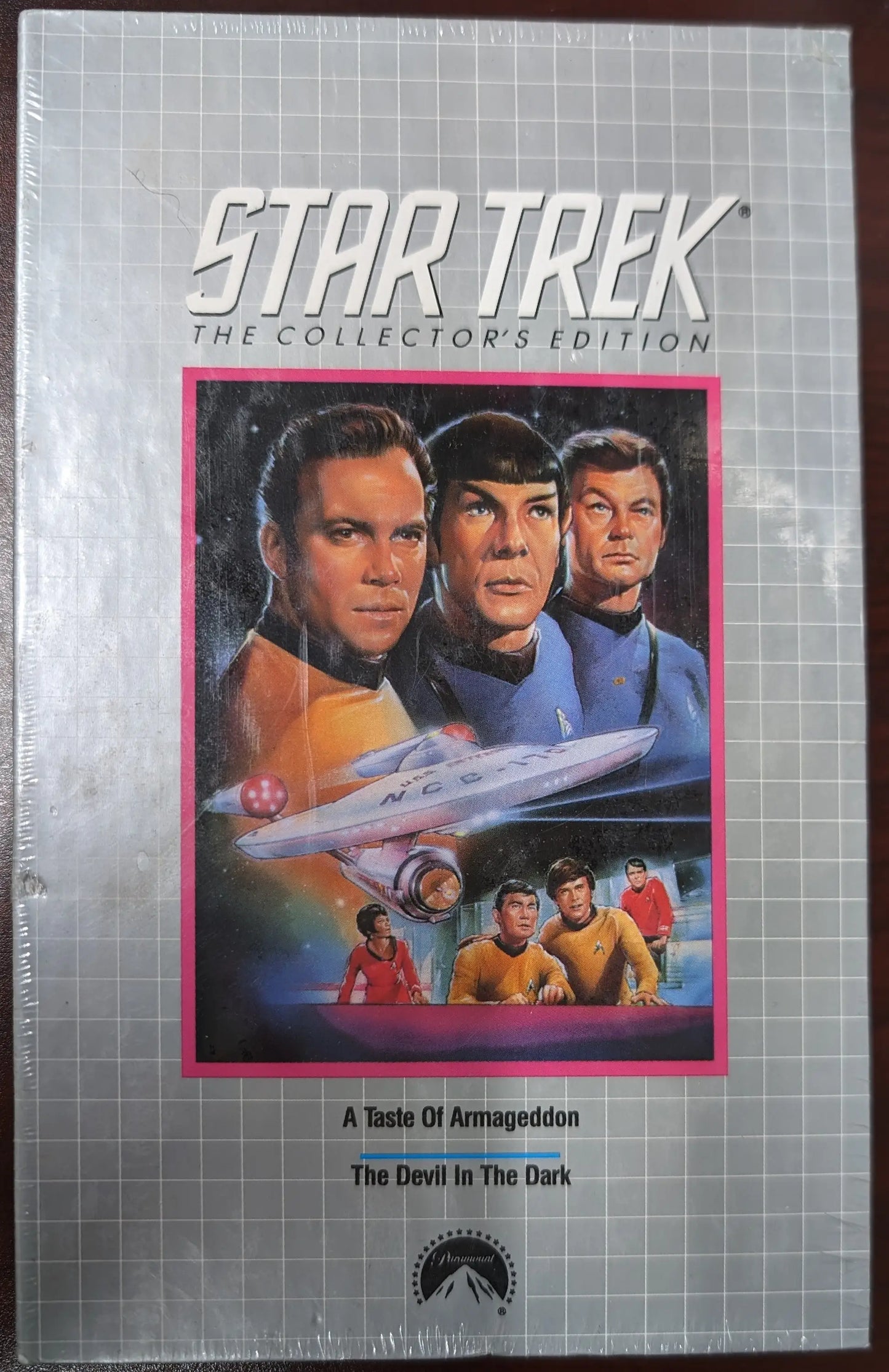 Star Trek Collector’s Edition VHS by Columbia House Star features original series characters