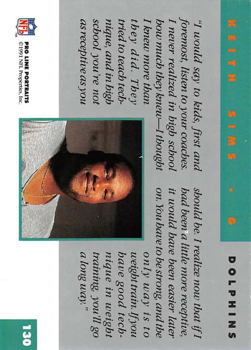 Photo ID card with teal border featuring Keith Sims from Pro Line Portraits