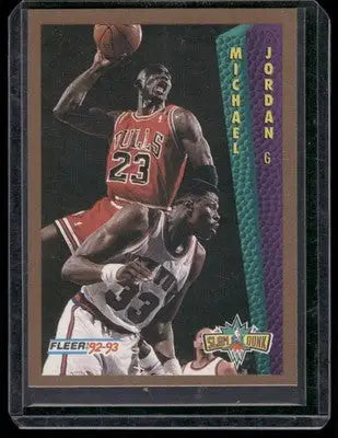 1992-93 Fleer Slam Dunk Michael Jordan #273 Basketball