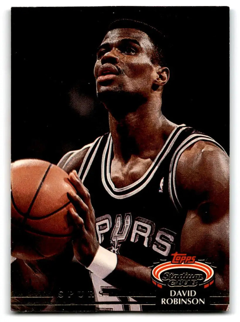 1992-93 Stadium Club #361 David Robinson trading card collectible image