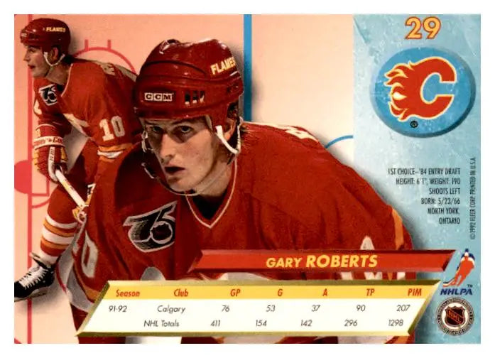 1992-93 Ultra #29 Gary Roberts - Trading Card