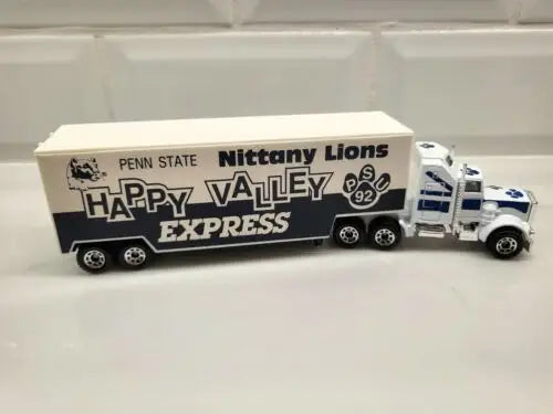 Penn State Nittany Lions toy truck from 1992 Matchbox Happy Valley Team Collect