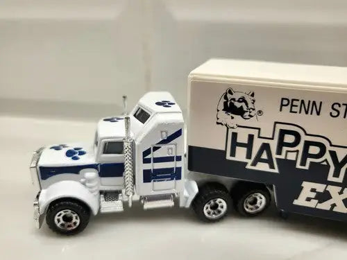 White toy semi-truck from 1992 Matchbox Penn State Nittany Lions Tractor Trailer set