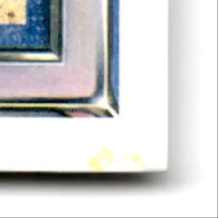 Corner of framed 1992 Upper Deck Football Shane Dronett #407 RC Denver Broncos artwork