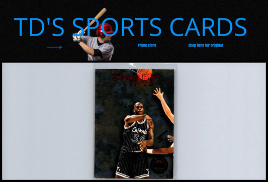 Shaquille O’Neal basketball card from 1993-94 SkyBox Premium Shaq Talk series