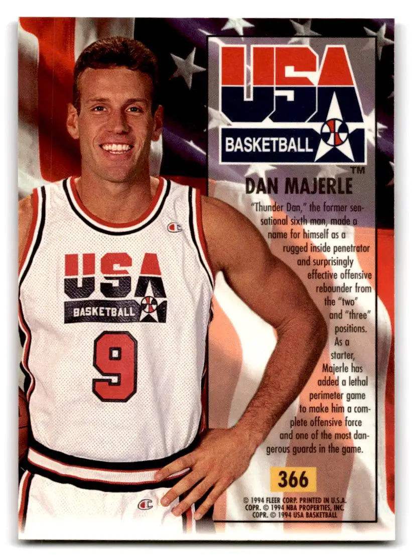 1993-94 Ultra #366 Dan Majerle - Trading Card