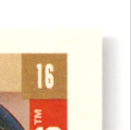 Part of a number 16 Score Football Steve Young San Francisco 49ers card display