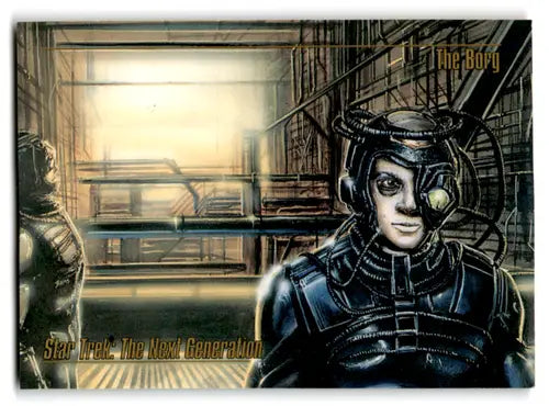 Star Trek Borg trading card from 1993 Skybox Star Trek Master Series with original gloss