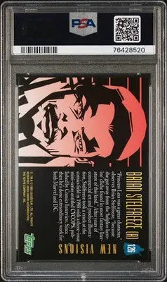 Graded Star Wars Galaxy comic book trading card featuring Brian Stelfreeze artwork