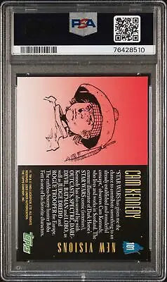 Graded Cam Kennedy Star Wars Galaxy trading card 1993 PSA 9 collectible item