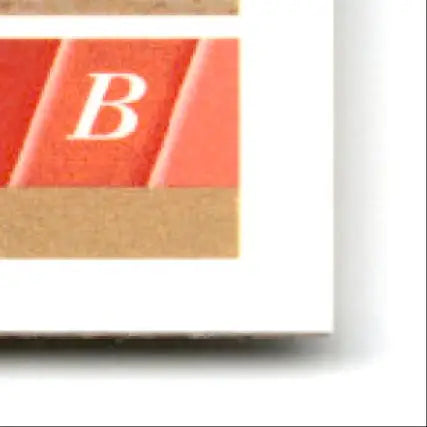Upper Deck Football tabbed divider in warm coral with kraft paper base featuring Football Steve Young