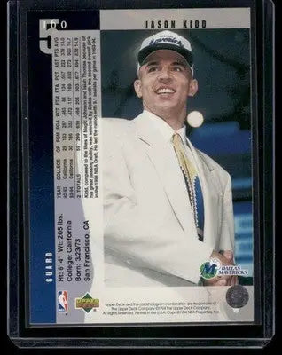 1994-95 Upper Deck Jason Kidd #160 Basketball