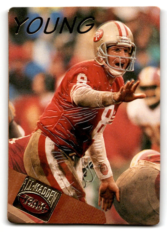 Collectible 1994 Action Packed Football Steve Young San Francisco 49ers card