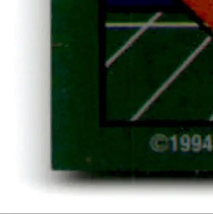 Dark green edge steve Young Boss Squad Silver collectible with white stripes from 1994