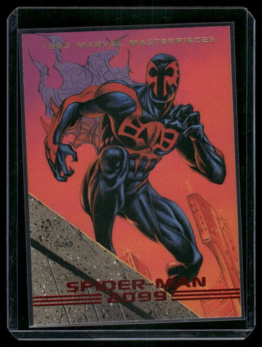 Marvel Masterpieces Spider-Man 2099 trading card from 1994 Marvel Masterpieces collection