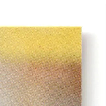 Yellow to brown gradient textured foam block for Pacific Football Steve Young San Francisco 49ers
