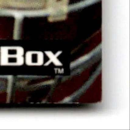 Dark-colored Skybox Football Premium box with red and white stripes, featuring Steve Young