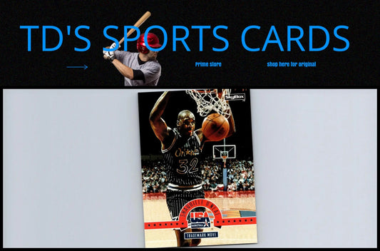 1994 SkyBox USA #71 Shaquille O’Neal trading card featuring iconic NBA star