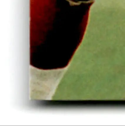 Bottom left corner of 1994 Topps Football Stadium Club Steve Young print featuring San Francisco 49ers