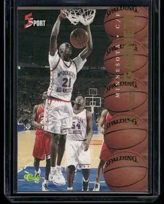 1995 Classic 5 Sport Kevin Garnett #95 Basketball