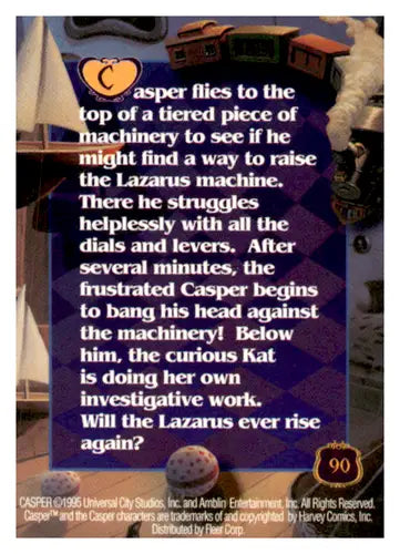 1995 Fleer Ultra Casper #90 Will Lazarus Rise Again NM-MT ID:68567