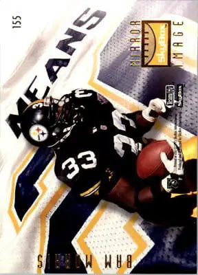 Football player in action on 1995 SkyBox Premium original gloss trading card