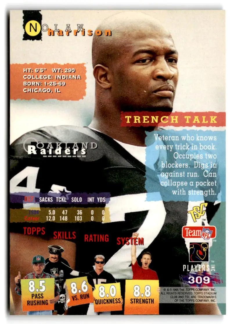 1995 Stadium Club #309 Nolan Harrison - Trading Card