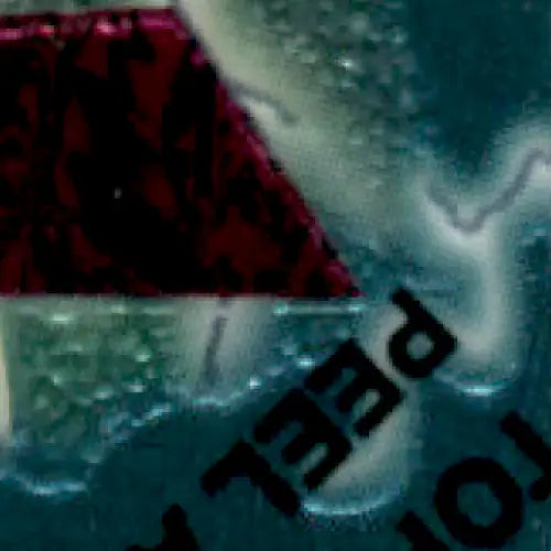Dark red patterned fabric with blue textured surface, related to Topps Football Finest Steve Young