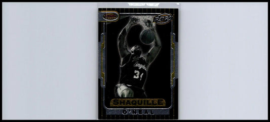 1996-97 Bowman’s Best TB8 Shaquille O’Neal trading card in mint condition