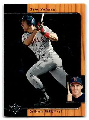 Tim Salmon baseball card from the 1996 SP #45 trading cards collection