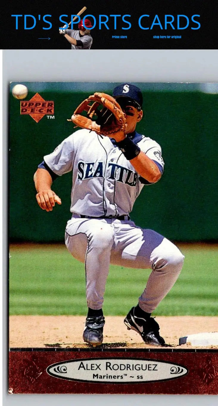 Alex Rodriguez 1996 Upper Deck #202 trading card, a must-have for collectors