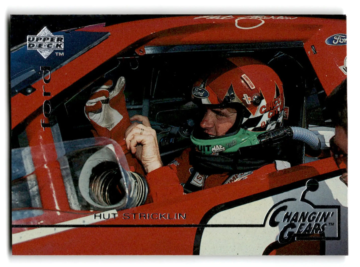 1996 Upper Deck Racing Road to the Cup Hut Stricklin #RC115a