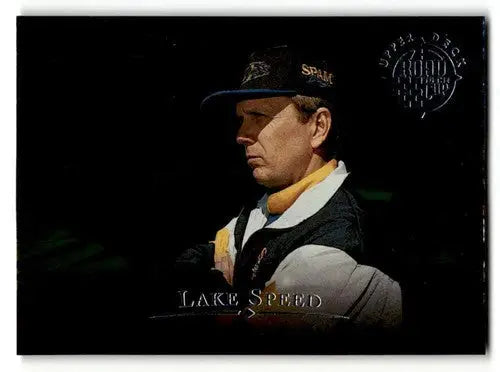 Original gloss RC22 Lake Speed racing trading card from 1996 Upper Deck Road to the Cup