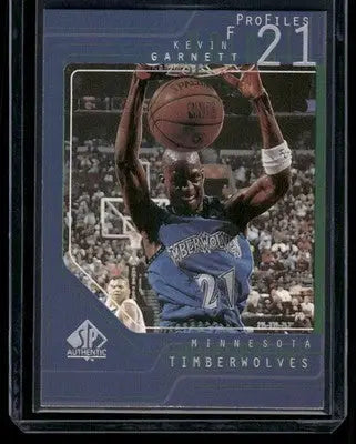 1997-98 Upper Deck SP Authentic Profiles Kevin Garnett #P12 Basketball