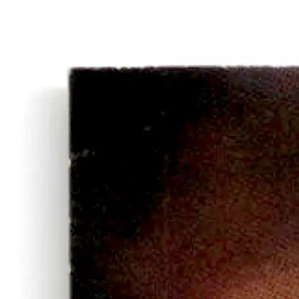 Dark brown textured leaf football with jagged edges, featuring Andre Reed #37 Buffalo Bills
