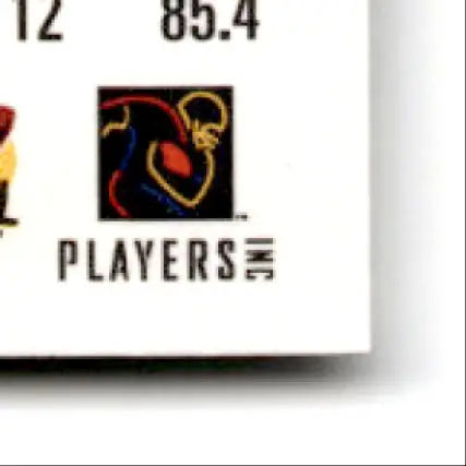 White Leaf Football card featuring Brad Johnson Vikings logo and PLAYERS INC text