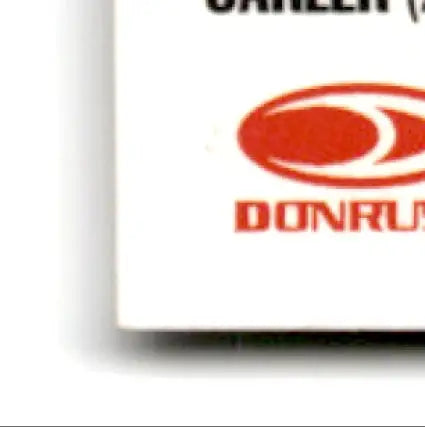 White Leaf Football Curtis Martin card with red logo and text for 1997 Leaf Football Curtis Martin #49 New England Patriots