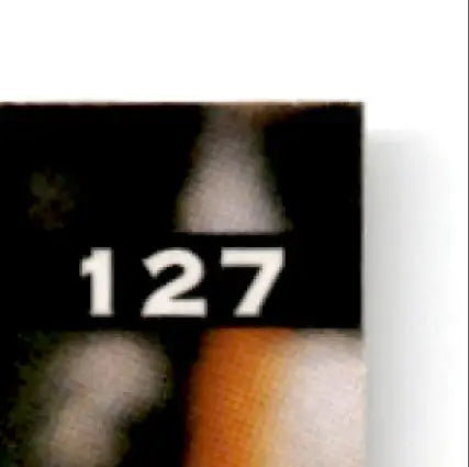Black box with 127 in white for Leaf Football Darnay Scott Cincinnati Bengals product