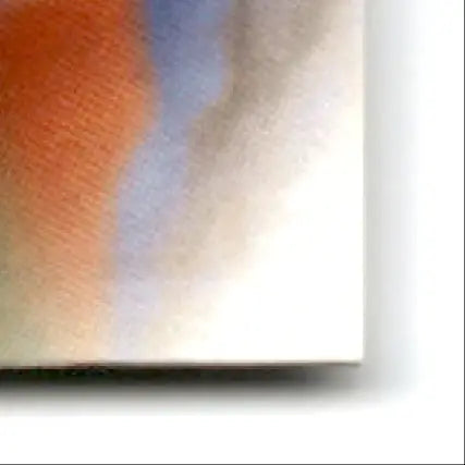 Abstract textured corner of leaf football Darnay Scott Cincinnati Bengals art piece