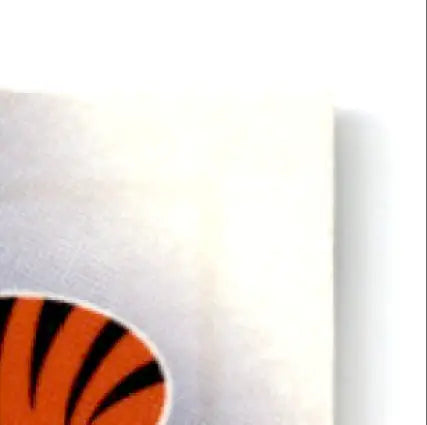 Orange and black striped fabric from Leaf Football Darnay Scott Cincinnati Bengals jersey